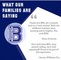 What Our BridgePrep Families Are Saying 